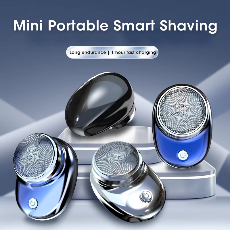 Portable Men's Razor Wet and Dry Washable Razor Usb Rechargeable Body Hair Trimmer Fast Charging