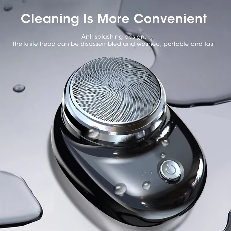 Portable Men's Razor Wet and Dry Washable Razor Usb Rechargeable Body Hair Trimmer Fast Charging
