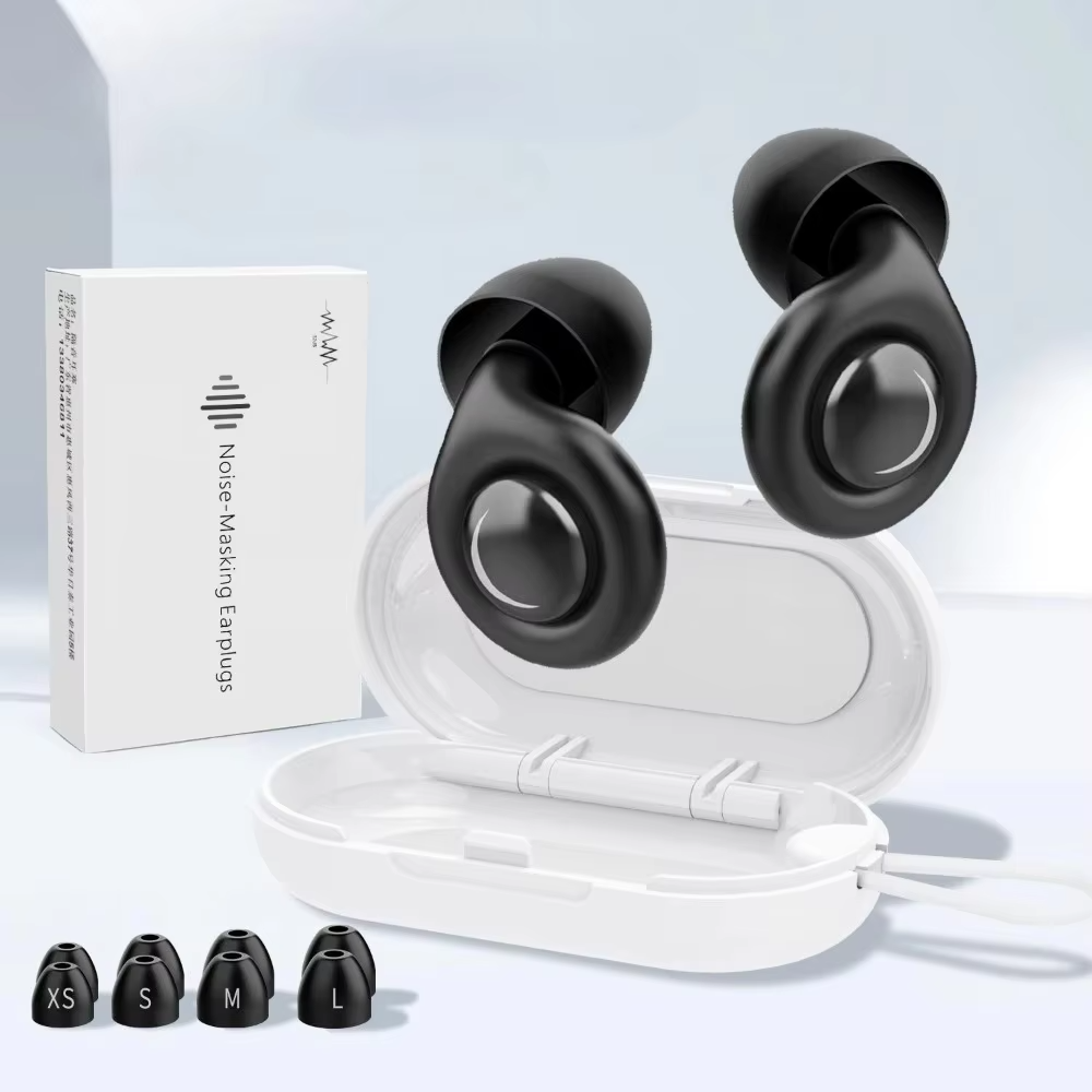 Silicone Ear Plugs Sleep Noise Cancelling Reusable Hearing Protection Anti noise earplugs for Concerts Travel Sleeping Ear plug