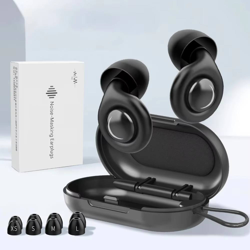 Silicone Ear Plugs Sleep Noise Cancelling Reusable Hearing Protection Anti noise earplugs for Concerts Travel Sleeping Ear plug