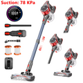 Honki Cordless Vacuum Cleaner 78KPA 45Mins 6*2200mAh Lightweight Stick Vacuum Cleaner for Home Hardwood Floor Carpet Pet Hair