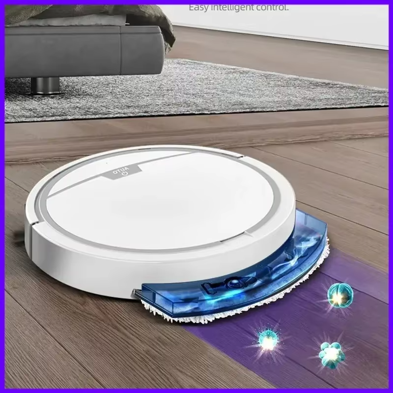 Automatic Robot Vacuum Cleaner Mop 2 in 1, APP Remote Control, 2800PA Powerful Suction,Route Mapping for Home Hardwood Floors.