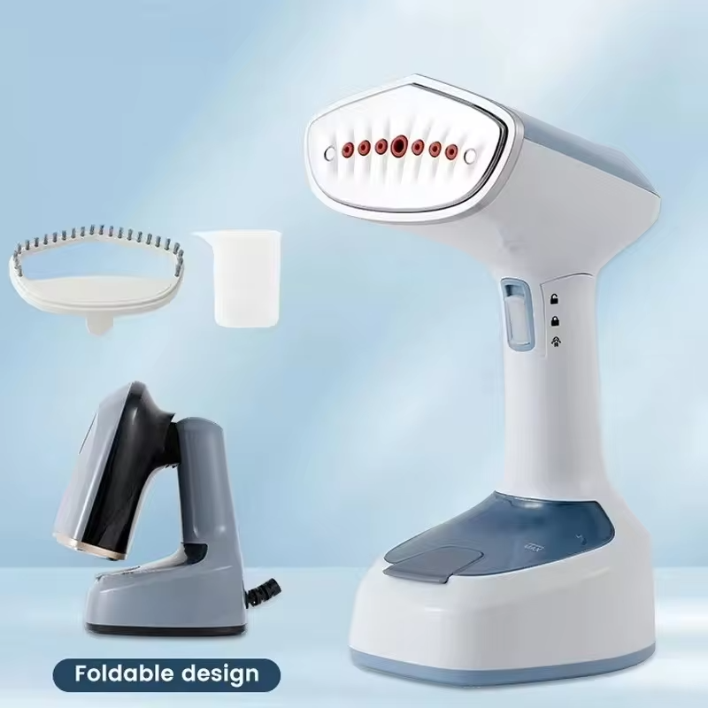 1500W Fast-Heat Foldable Electric Handheld Garment Steamer Steam Iron for Home Travel Fabric Care