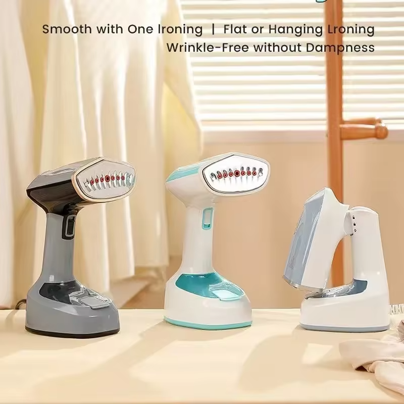 1500W Fast-Heat Foldable Electric Handheld Garment Steamer Steam Iron for Home Travel Fabric Care