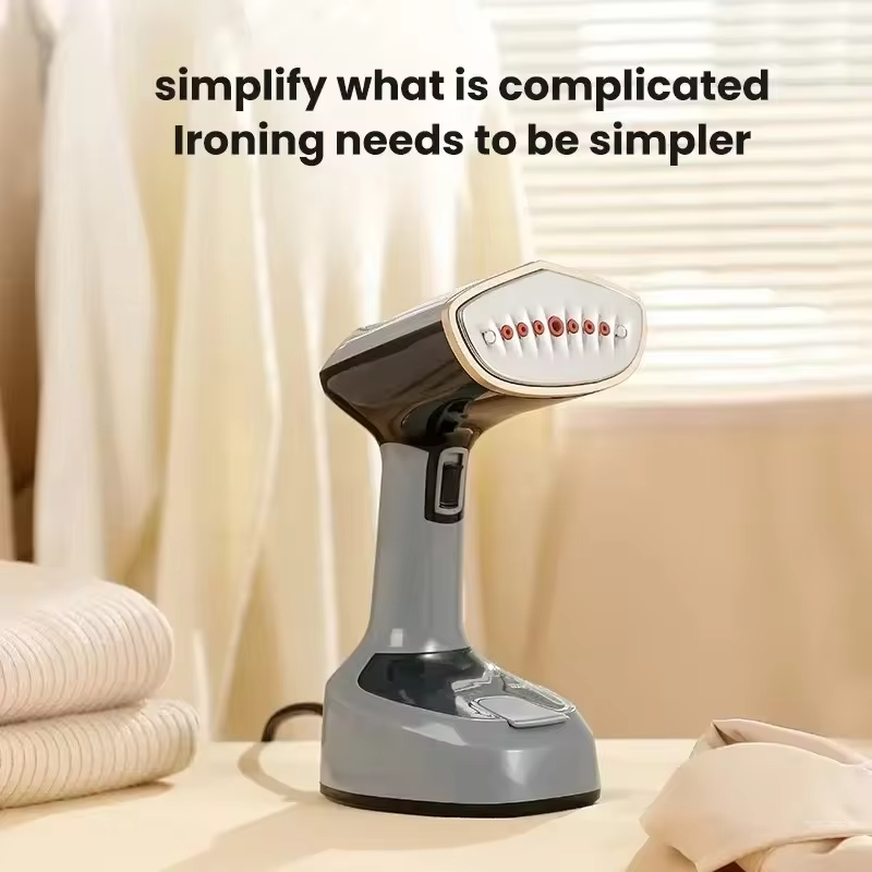 1500W Fast-Heat Foldable Electric Handheld Garment Steamer Steam Iron for Home Travel Fabric Care