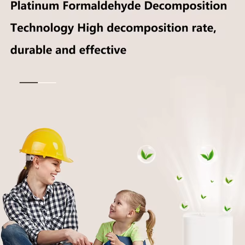 Lenovo Smart Air Purifier Desktop Air Cleaner 360°Air Intake Eliminate Formaldehyde Smoke Dust Quickly Removes Odors Low Noise