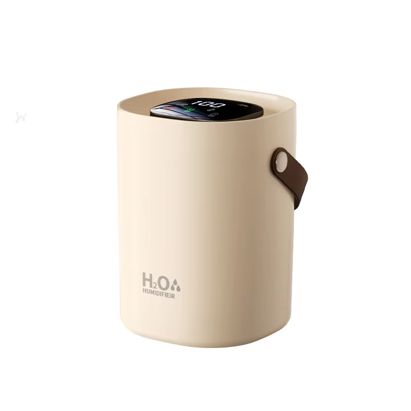 Dual spray humidifier, portable, handheld, suitable for home, bedroom, and office use, with light noise and water replenishment