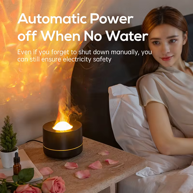 2025 New Galaxy Projection Air Humidifier - 360° Rotating Starry Sky, 7-Color Gradient Lights, Essential Oil Diffuser for Home