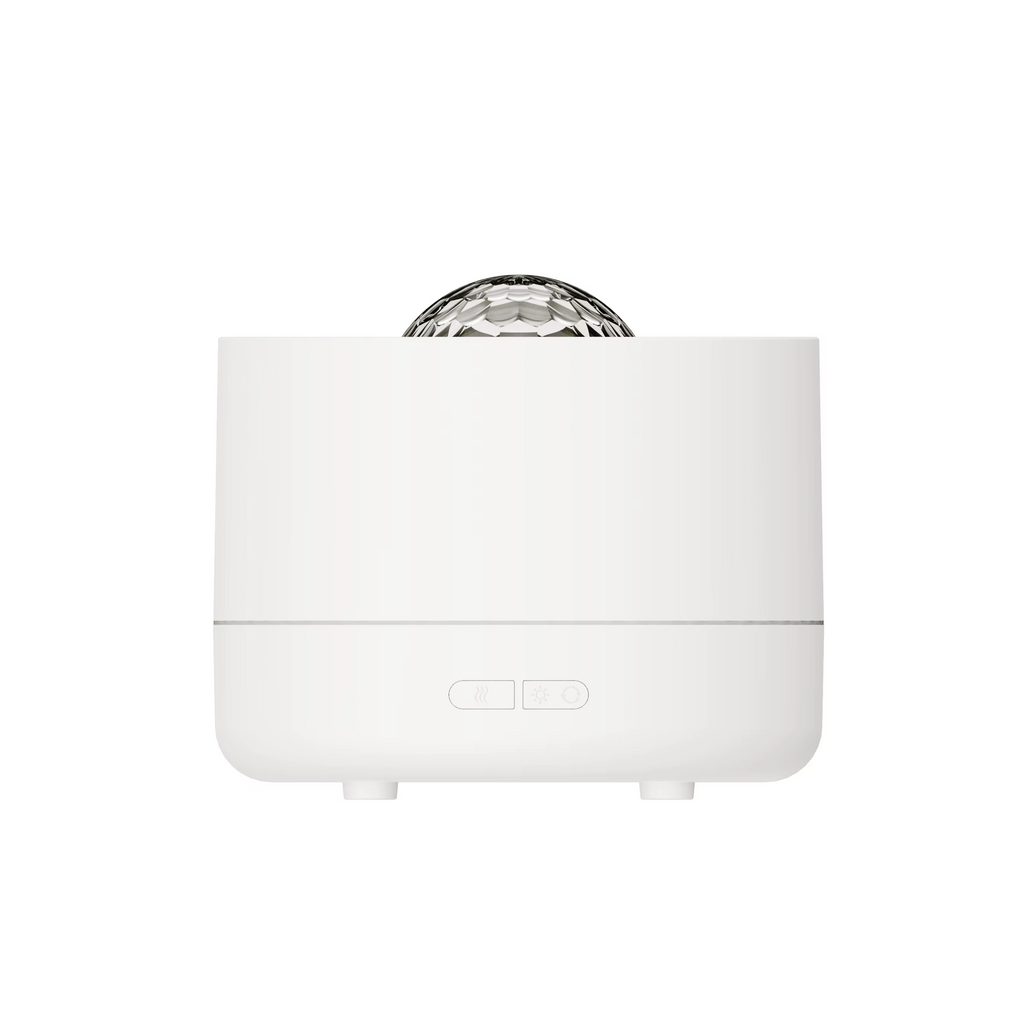 2025 New Galaxy Projection Air Humidifier - 360° Rotating Starry Sky, 7-Color Gradient Lights, Essential Oil Diffuser for Home