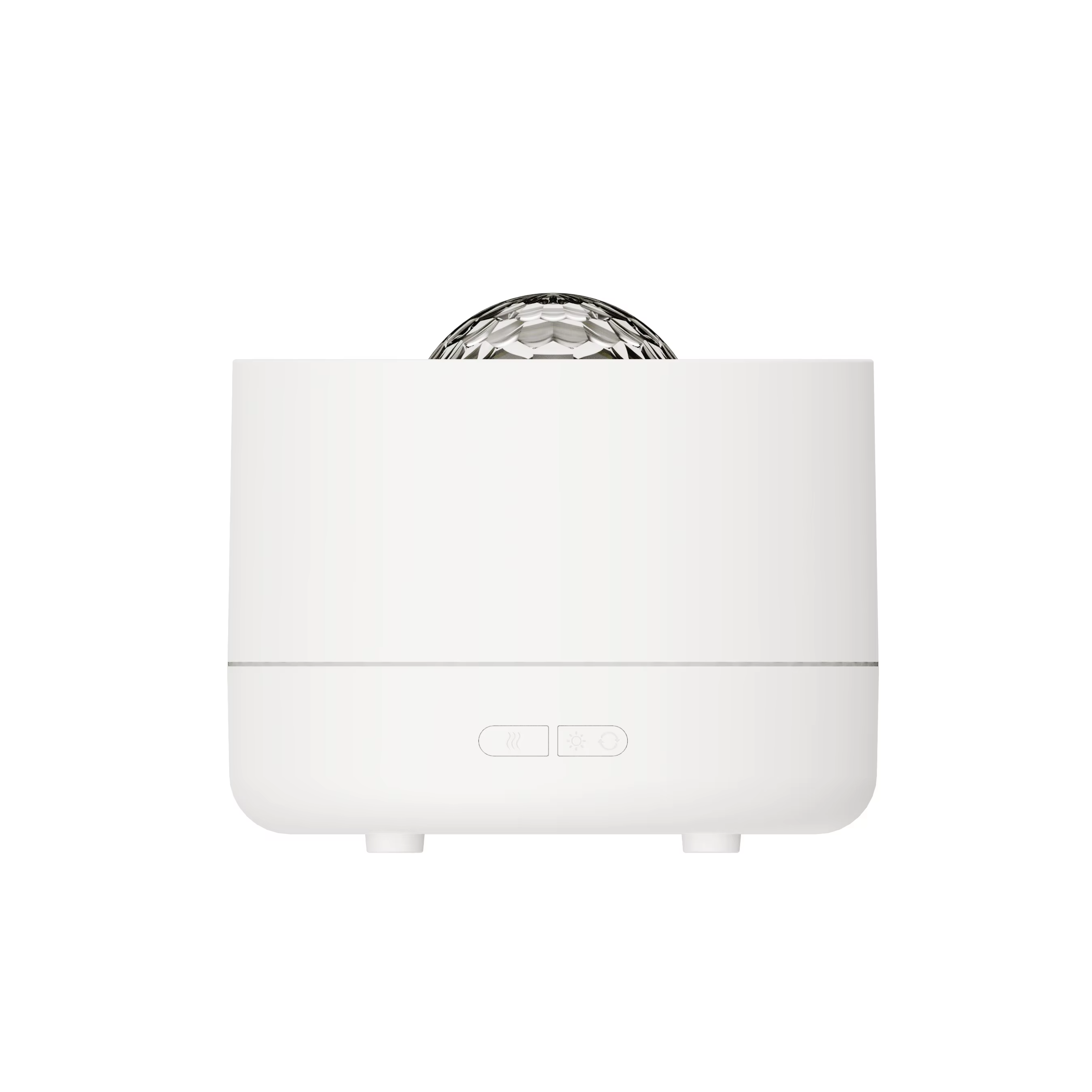 2025 New Galaxy Projection Air Humidifier - 360° Rotating Starry Sky, 7-Color Gradient Lights, Essential Oil Diffuser for Home