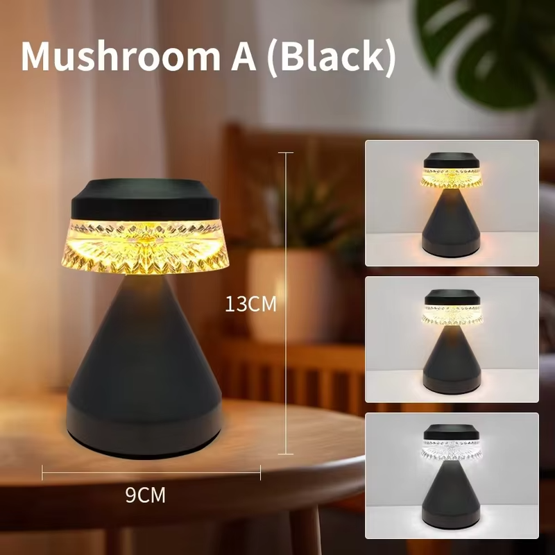 USB Desk Lamp Rechargeable LED Fabric Table Lamp Touch Control Dimmable Bedside Light 1200mAh Desk Light for Bedroom Living Room